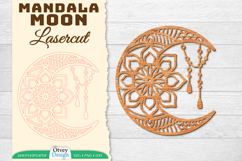 Moon Mandala Lasercut Product Image 1