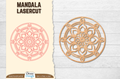 Mandala Round Lasercut BUNDLES Product Image 7