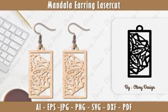 Mandala Earring Lasercut Bundle Product Image 7