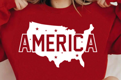 4th Of July SVG Design | America T Shirt Design SVG File Product Image 4