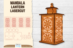Mandala Lantern Lasercut BUNDLES Product Image 3