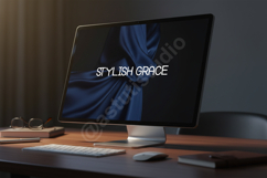 Fujage - Modern Geometric Display Font Product Image 2