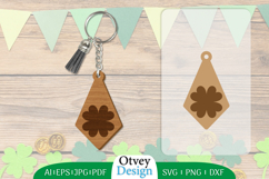 Keychain St Patrick&#039;s Day Lasercut BUNDLES Product Image 7