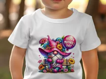 Happy Mother's Day Gnome sublimation png, floral gnome png Product Image 6
