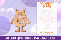 Cute Monster Designs Lasercut BUNDLES Product Image 7