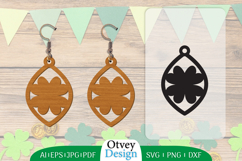 St Patrick&#039;s Day Earrings LaserCut File BUNDLE Product Image 7