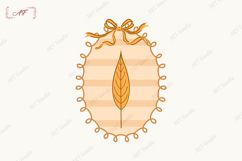 Fall Coquette Frame Clipart Bundle | Fall Sublimation Product Image 6