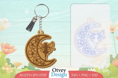 Fairy Keychain Lasercut BUNDLE 8 DESIGNS Product Image 7