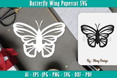 Butterfly Papercut Cricut SVG Product Image 1