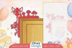 Fairy Door Corner Lasercut Product Image 1