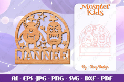 Monsters Kids Name Sign Lasercut BUNDLES Product Image 7