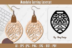 Mandala Earring Lasercut Bundle Product Image 7