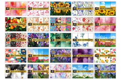 Digital Paper Bundle | Pattern Bundle | Scrapbook Paper Product Image 6