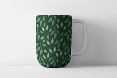 Dark Green Leaves Seamless Pattern | Seamless Pattern Product Image 6