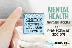 Storms Don't Last Forever, Inspirational Stickers Product Image 1