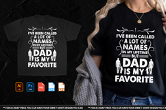 Dad Is My favorite Name Product Image 1