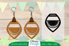 Earring Summer Lasercut Product Image 1