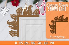Snowman Door Corner Lasercut BUNDLE Product Image 8