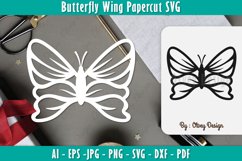 Butterfly Papercut Cricut SVG Product Image 1