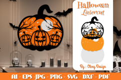Halloween Pumpkins Lasercut File BUNDLES Product Image 2