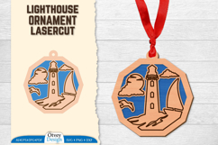 Lighthouse Ornament Lasercut BUNDLES Product Image 8