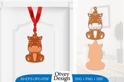 Animals Ornament Layered Lasercut BUNDLE Product Image 8