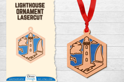 Lighthouse Ornament Lasercut BUNDLES Product Image 8