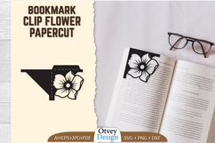 Corner Bookmark Flower Papercut BUNDLES Product Image 8
