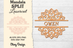 Mandala Split Lasercut BUNDLES Product Image 8
