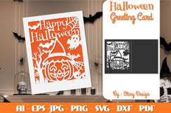 Greeting Card Halloween Scene SVG BUNDLES Product Image 8