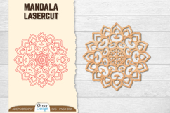 Mandala Round Lasercut BUNDLES Product Image 8