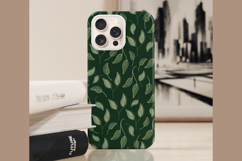 Dark Green Leaves Seamless Pattern | Seamless Pattern Product Image 7