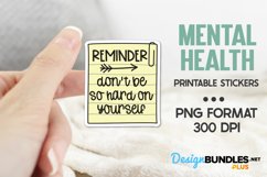 Don't Be So Hard On Yourself, Inspirational Stickers Product Image 1