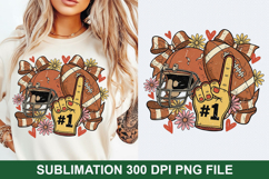Football Sublimation - Christmas PNG Design Product Image 2