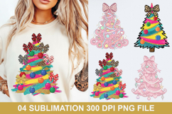 04 Christmas Tree Sublimation - Christmas PNG Design Product Image 1