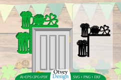 Door Corner St Patrick&#039;s Day Lasercut Product Image 1