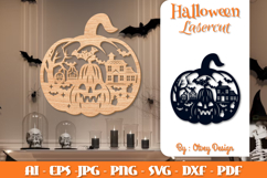 Halloween Pumpkins Lasercut File BUNDLES Product Image 3