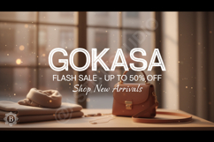 Gokasa - Modern Geometric Display Font Product Image 8