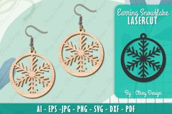 Snowflake 3D Layered Lasercut File Product Image 9