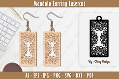 Mandala Earring Lasercut Bundle Product Image 9