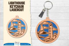 Lighthouse Keychain Lasercut | Ornament Lasercut BUNDLES Product Image 9