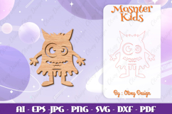 Cute Monster Designs Lasercut BUNDLES Product Image 9