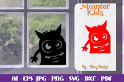 Halloween Window Cling Decor SVG BUNDLES Product Image 9