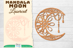 Moon Mandala Lasercut BUNDLES Product Image 9