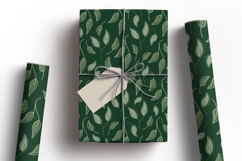Dark Green Leaves Seamless Pattern | Seamless Pattern Product Image 8