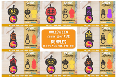 Halloween Candy Dome SVG | Candy Holder Cut File BUNDLES Product Image 1