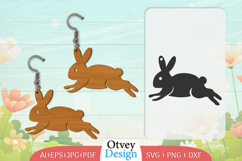 Earring Rabbit Lasercut | Happy Easter Lasercut BUNDLES 12 Product Image 10