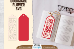 Bookmark Flower SVG Product Image 1