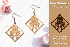Keychain Sea Animals Lasercut SVG Bundle 12 Designs Product Image 10