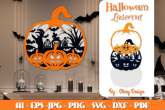 Halloween Pumpkins Lasercut File BUNDLES Product Image 4
